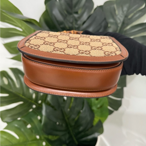 GUCCI BAMBOO 1947 MINI TOP HANDLE BAG - Picture 5 of 8